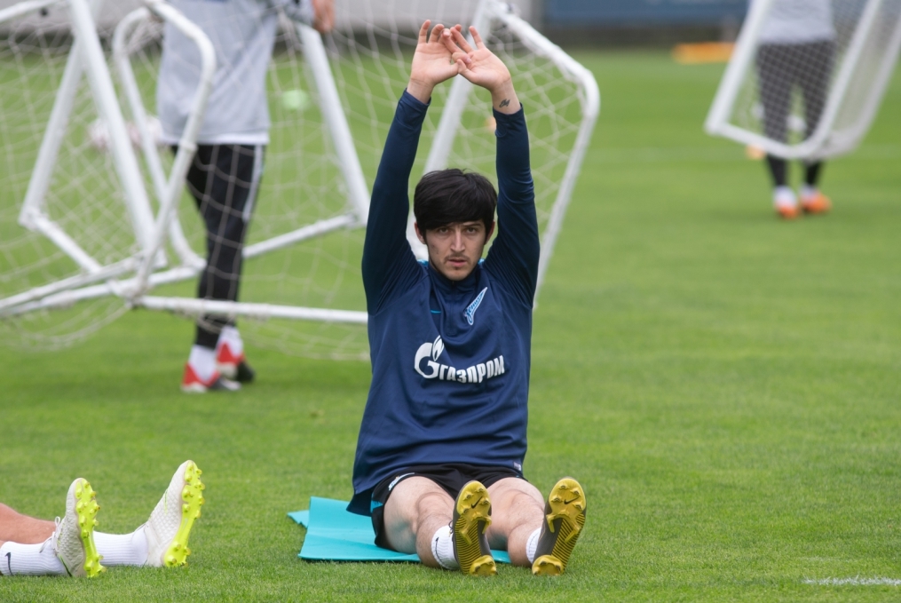 «Газпром»-тренировочные сборы: 14 июня