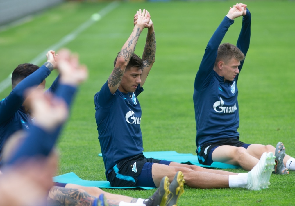 «Газпром»-тренировочные сборы: 14 июня