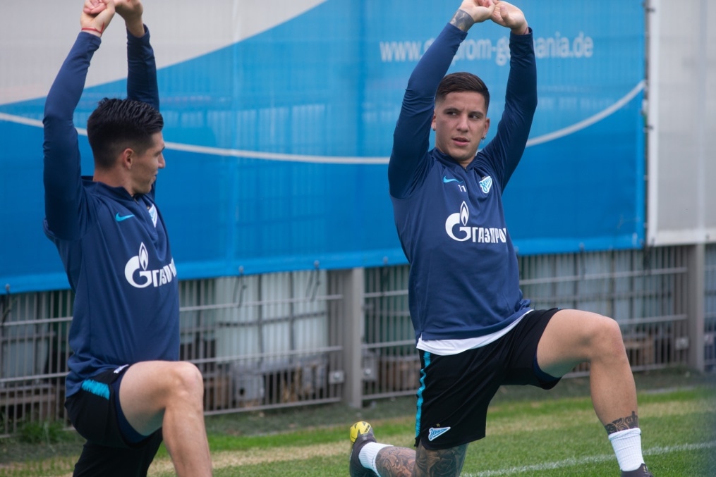 «Газпром»-тренировочные сборы: 14 июня