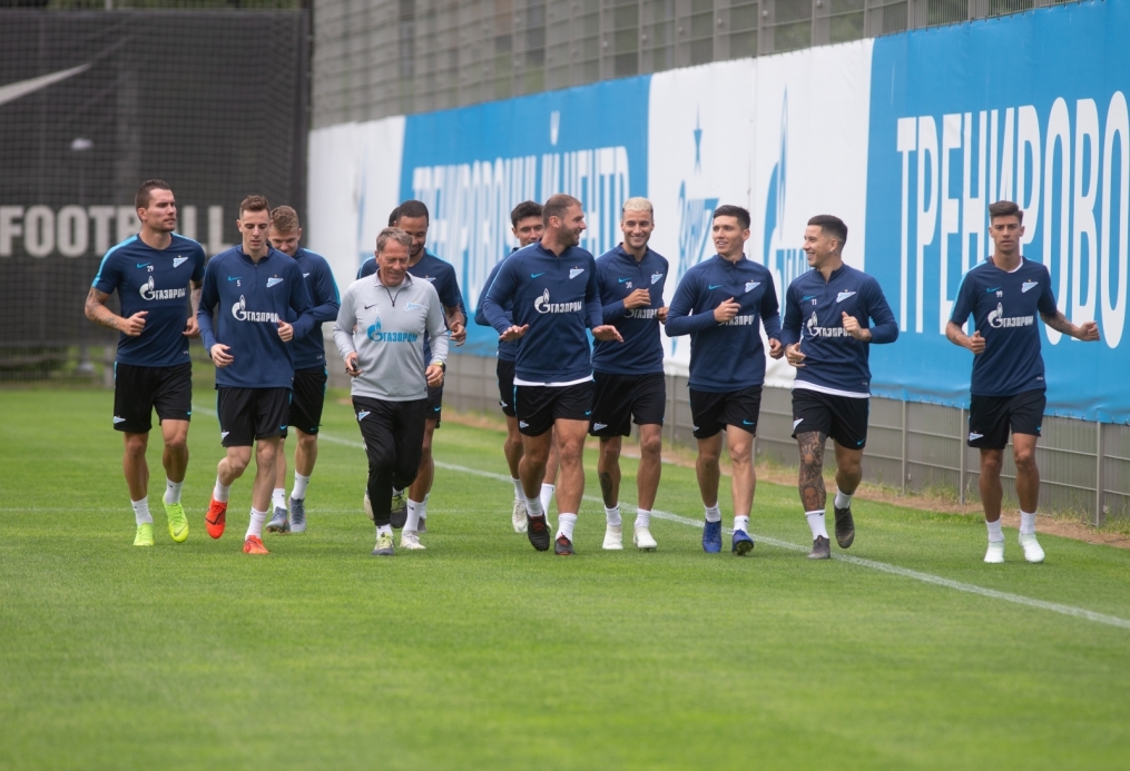 «Газпром»-тренировочные сборы: 14 июня