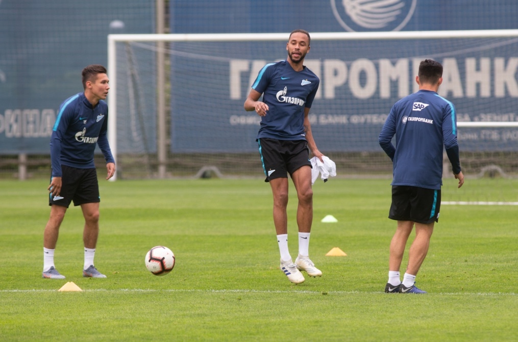 «Газпром»-тренировочные сборы: 14 июня