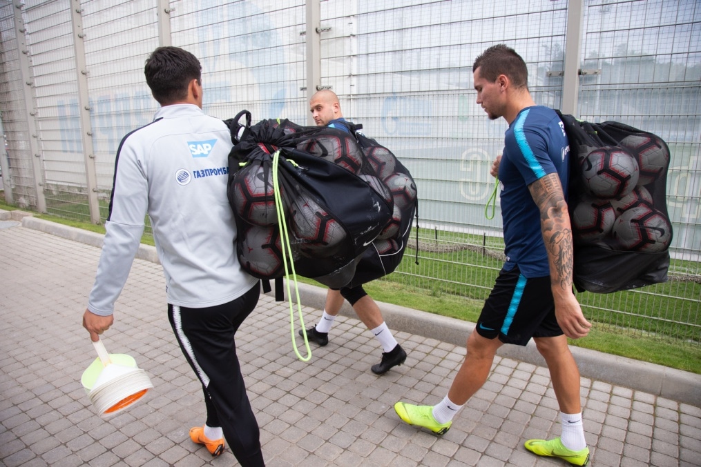 «Газпром»-тренировочные сборы: 14 июня