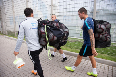 «Газпром»-тренировочные сборы: 14 июня