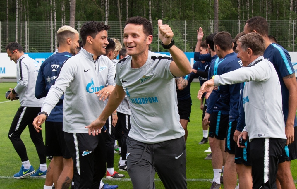 «Газпром»-тренировочные сборы: 14 июня