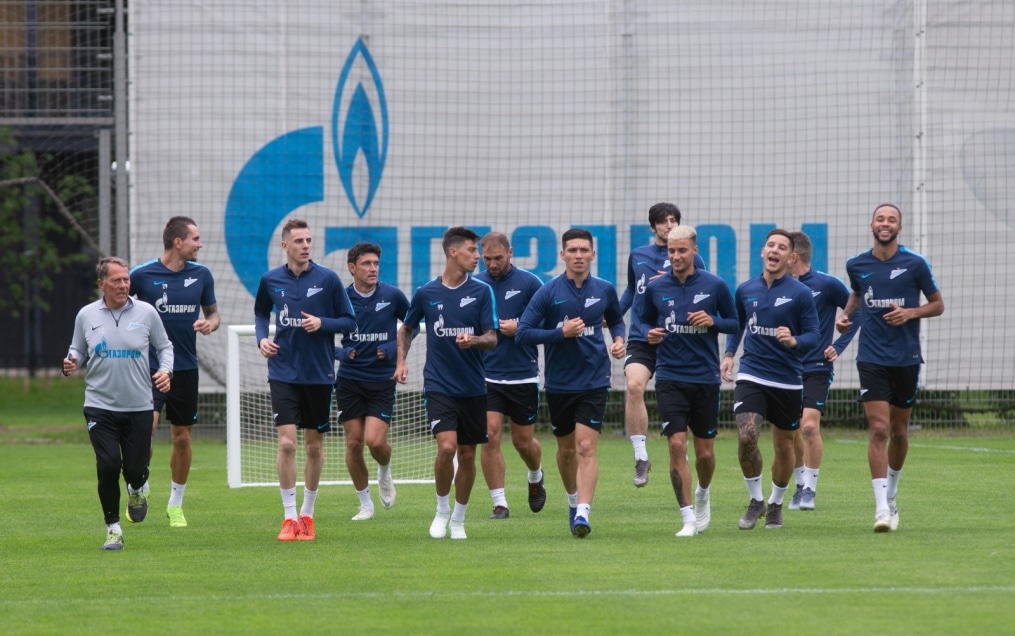 «Газпром»-тренировочные сборы: 14 июня