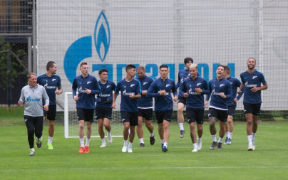 «Газпром»-тренировочные сборы: 14 июня