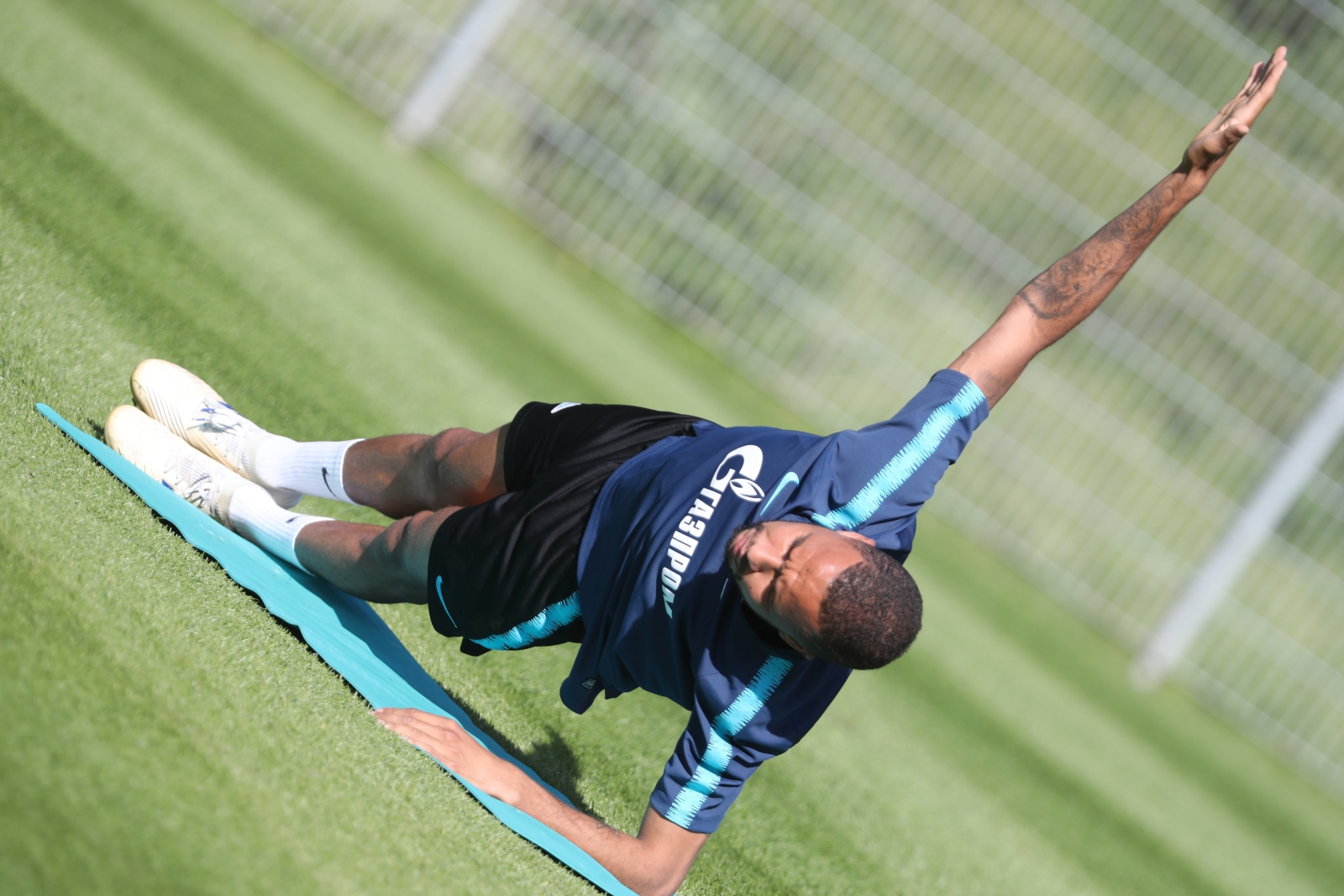 «Газпром»-тренировочные сборы в Австрии: 18 июня, вечерняя тренировка