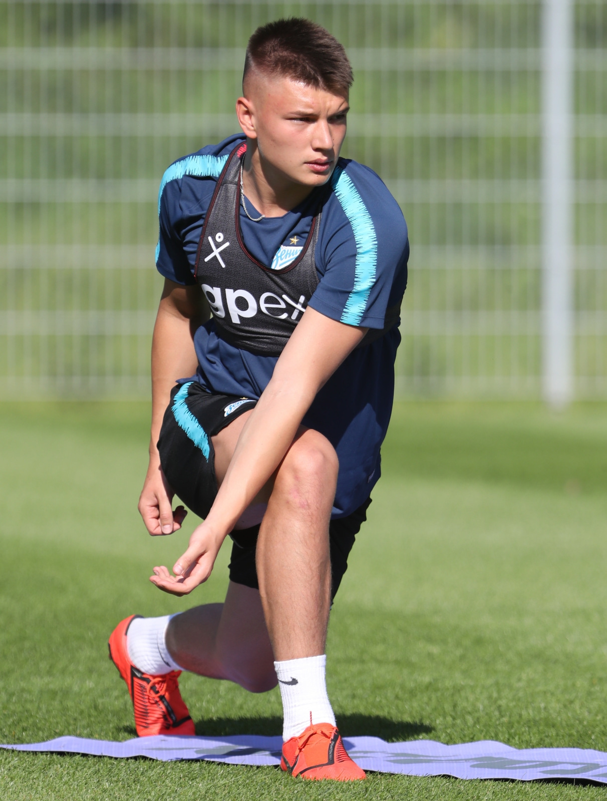 «Газпром»-тренировочные сборы в Австрии: 18 июня, вечерняя тренировка