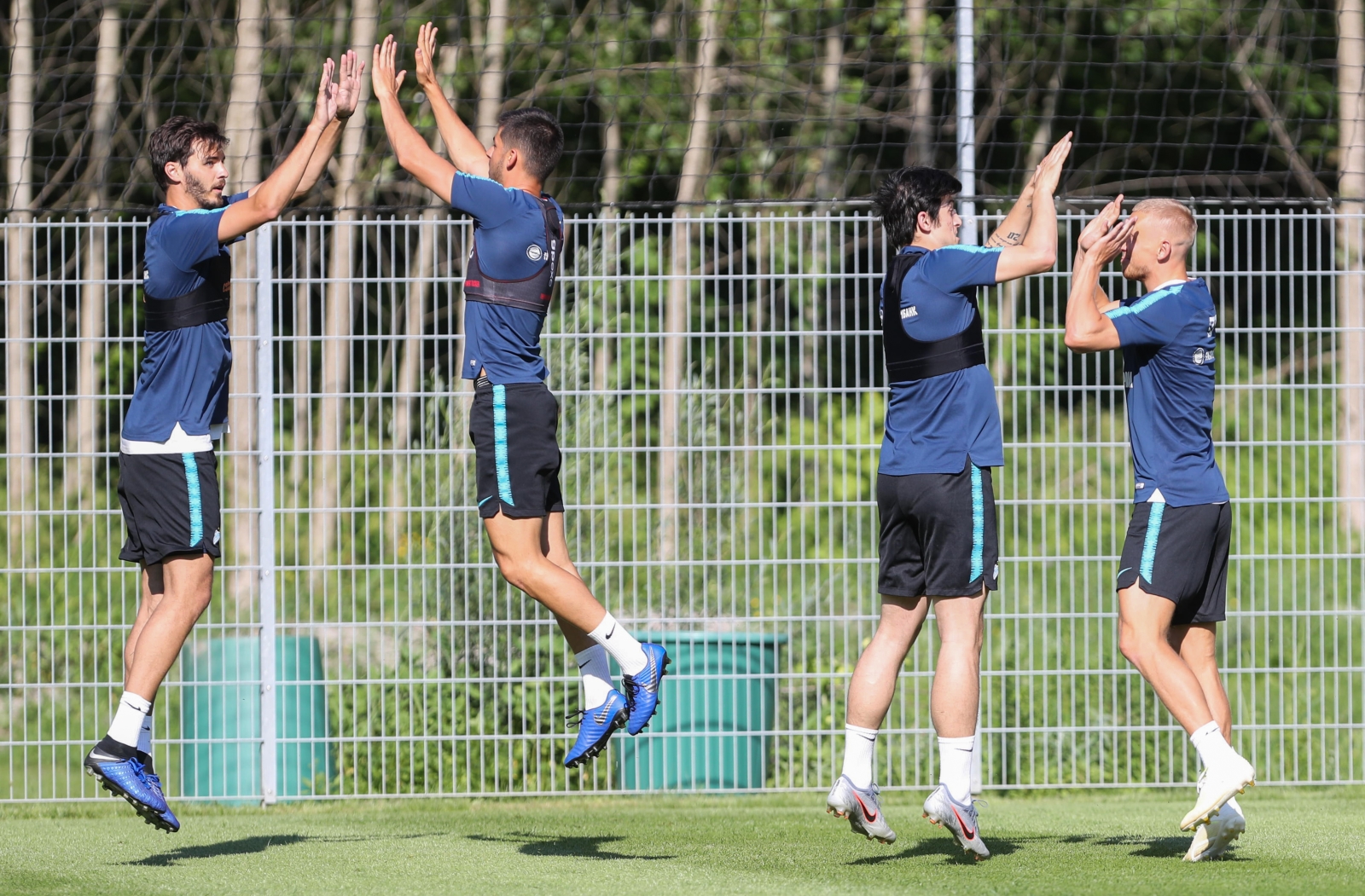 «Газпром»-тренировочные сборы в Австрии: 18 июня, вечерняя тренировка