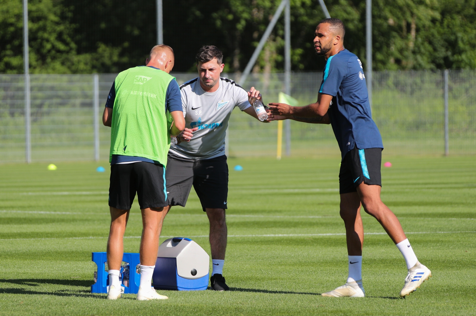 «Газпром»-тренировочные сборы в Австрии: 18 июня, вечерняя тренировка