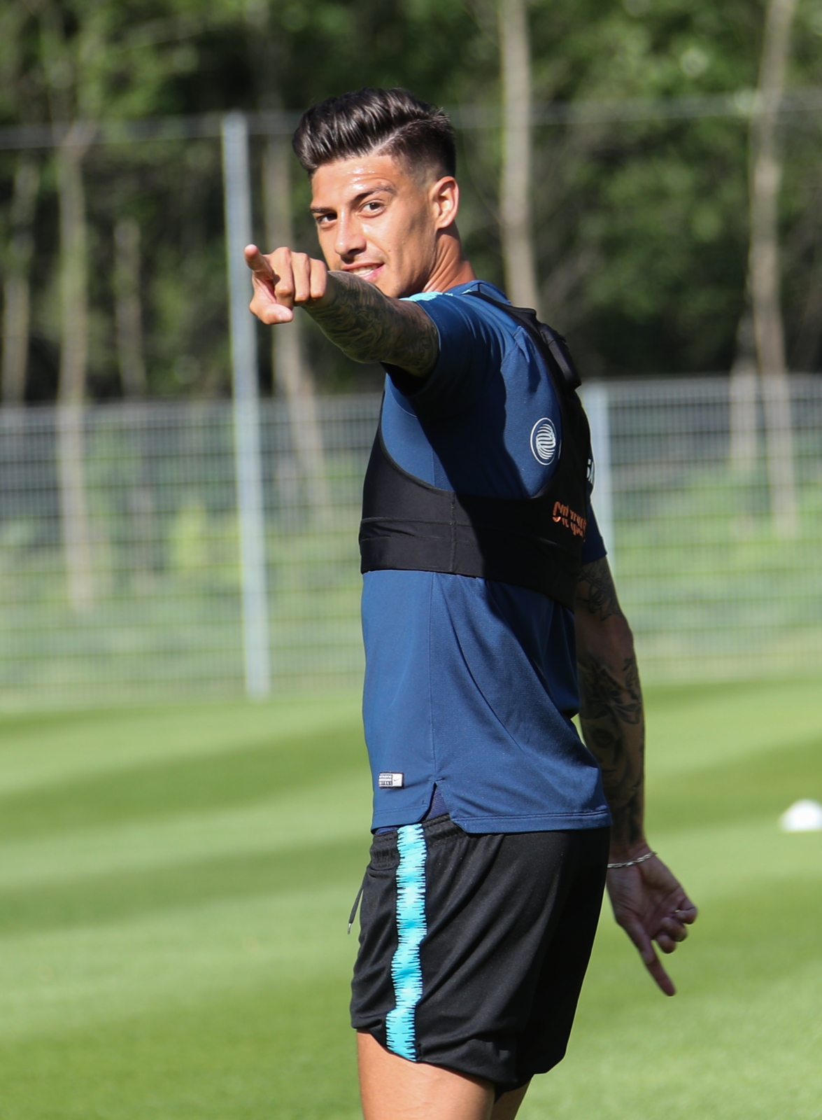 «Газпром»-тренировочные сборы в Австрии: 18 июня, вечерняя тренировка