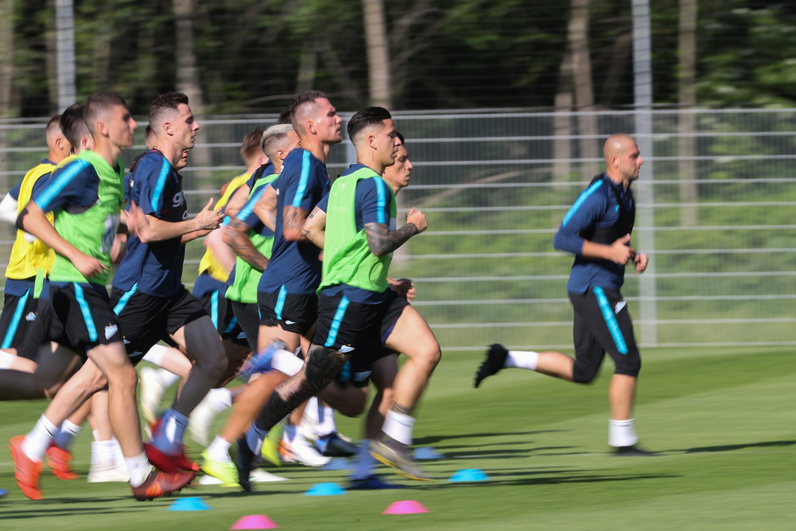 «Газпром»-тренировочные сборы в Австрии: 18 июня, вечерняя тренировка