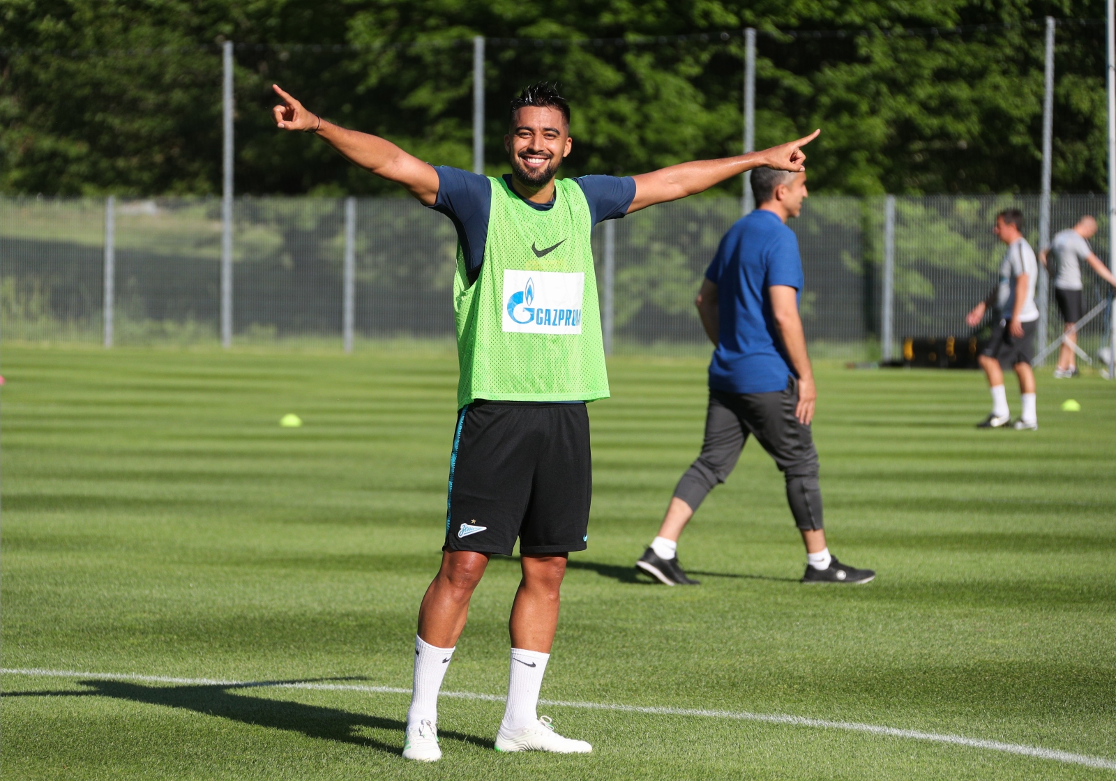 «Газпром»-тренировочные сборы в Австрии: 18 июня, вечерняя тренировка