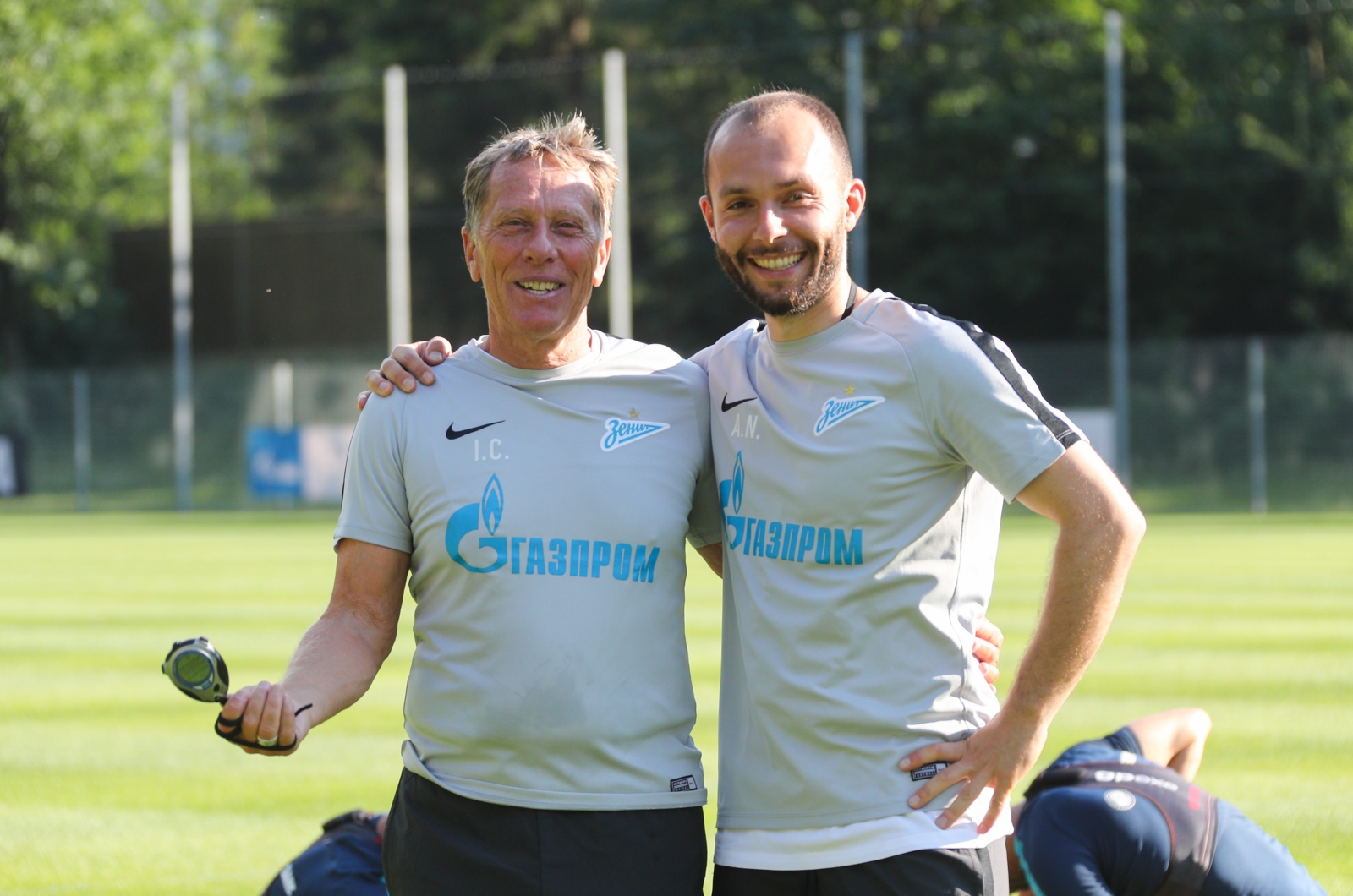 «Газпром»-тренировочные сборы в Австрии: 18 июня, вечерняя тренировка