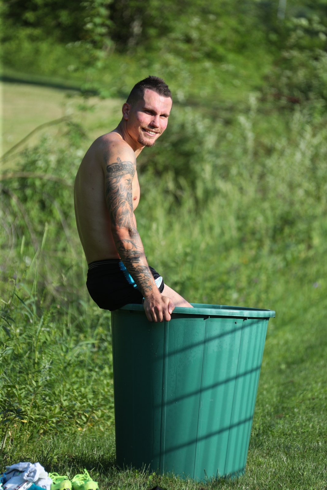 «Газпром»-тренировочные сборы в Австрии: 18 июня, вечерняя тренировка