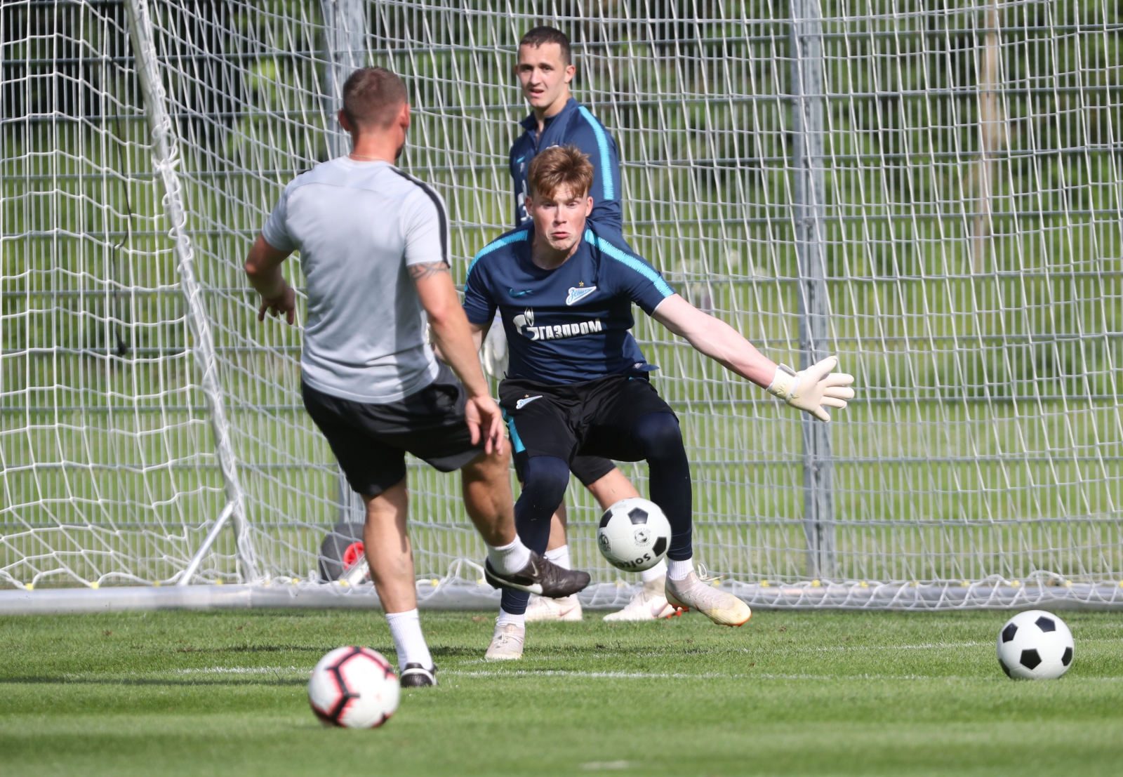 «Газпром»-тренировочные сборы в Австрии: 19 июня, вечерняя тренировка