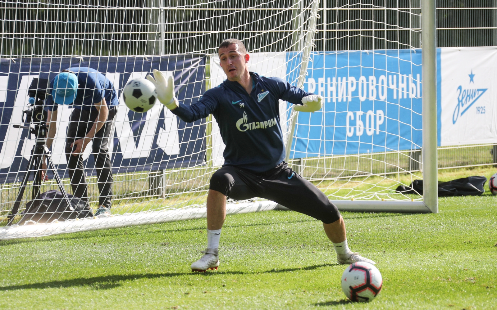 «Газпром»-тренировочные сборы в Австрии: 19 июня, вечерняя тренировка
