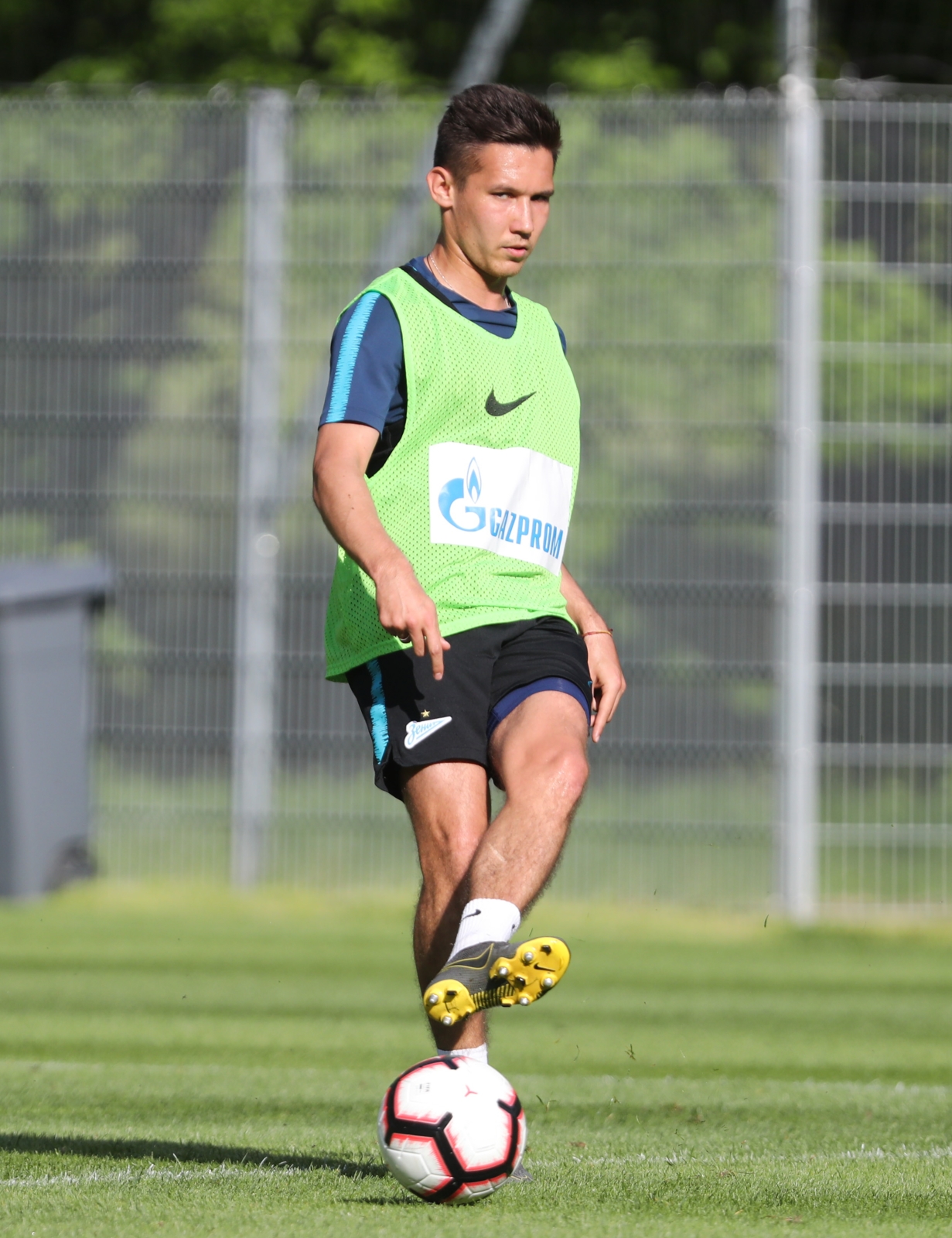 «Газпром»-тренировочные сборы в Австрии: 19 июня, вечерняя тренировка