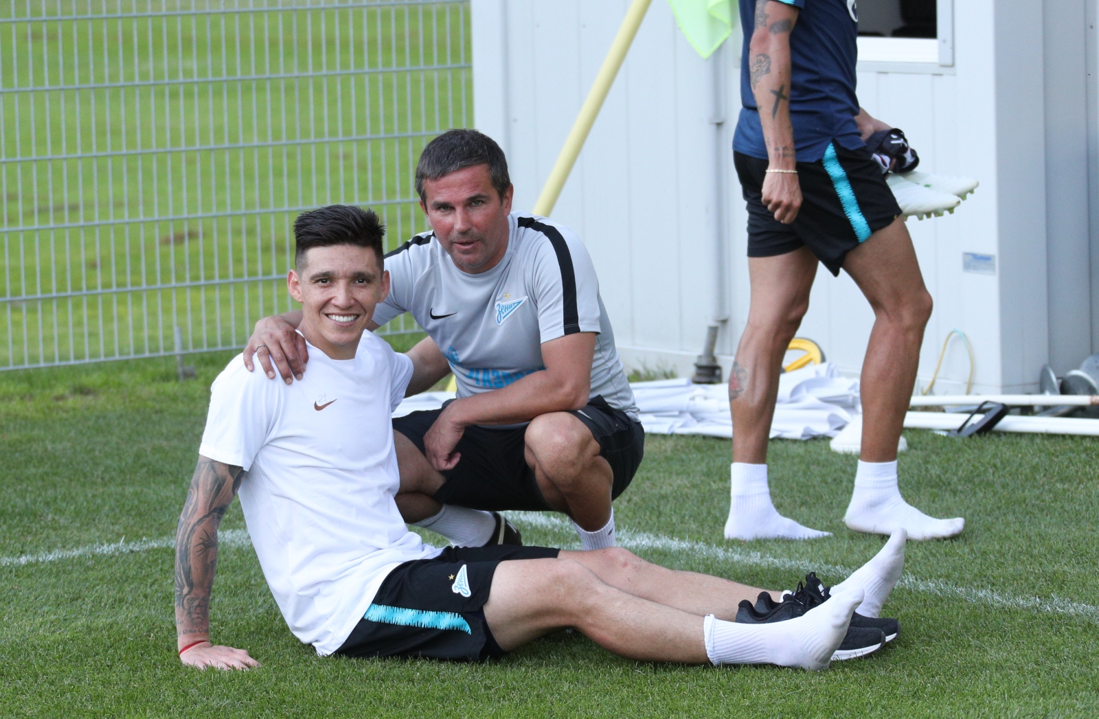 «Газпром»-тренировочные сборы в Австрии: 19 июня, вечерняя тренировка