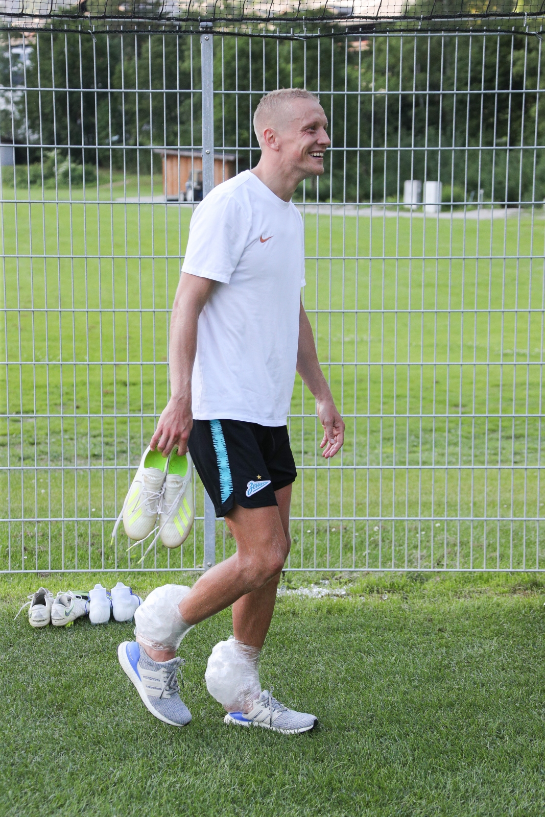 «Газпром»-тренировочные сборы в Австрии: 19 июня, вечерняя тренировка