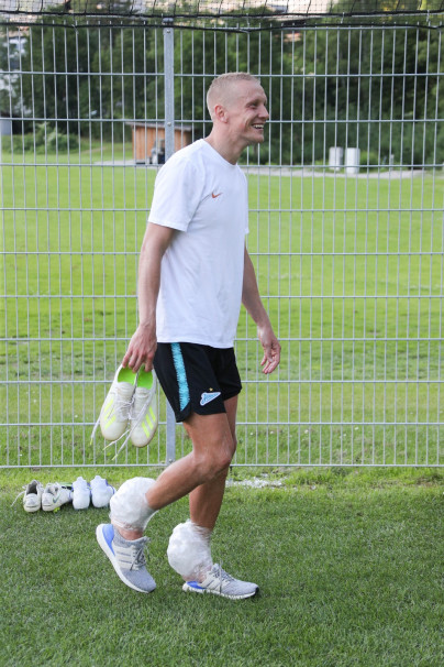 «Газпром»-тренировочные сборы в Австрии: 19 июня, вечерняя тренировка