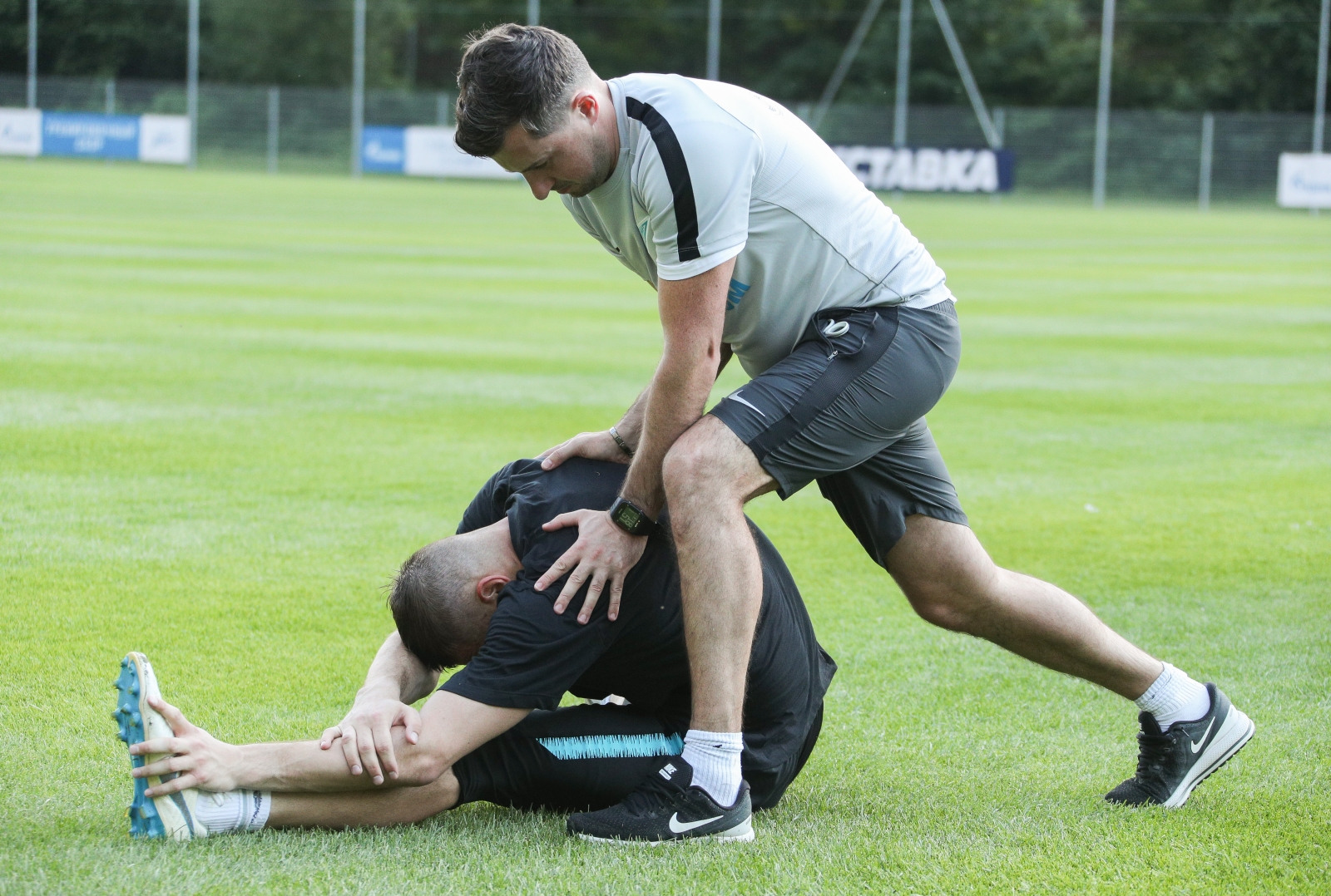 «Газпром»-тренировочные сборы в Австрии: 19 июня, вечерняя тренировка