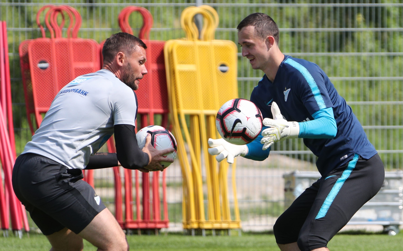 «Газпром»-тренировочные сборы в Австрии: 20 июня, утренняя тренировка