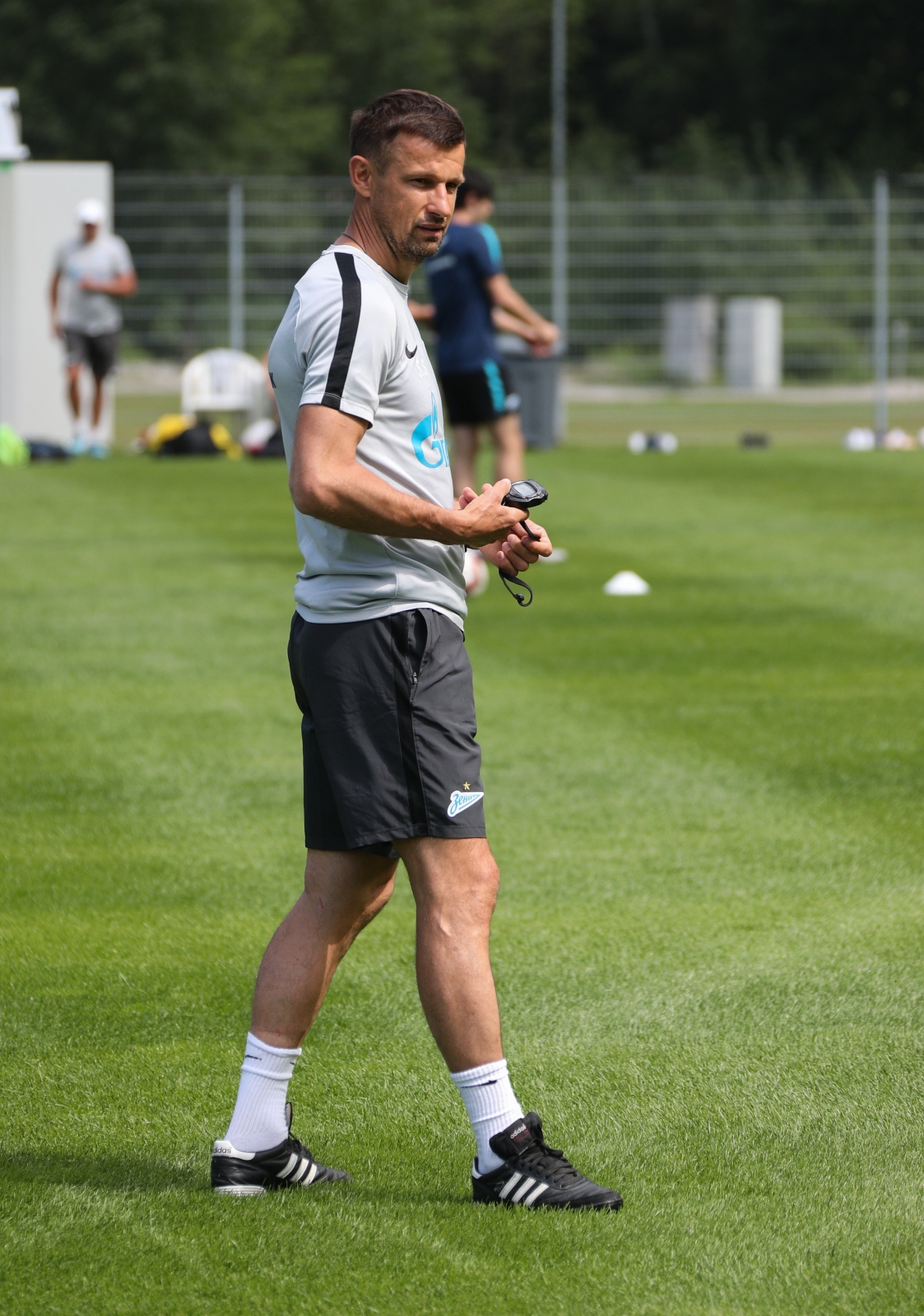 «Газпром»-тренировочные сборы в Австрии: 20 июня, утренняя тренировка