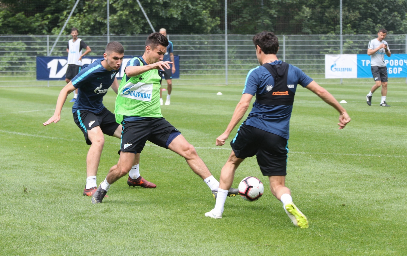 «Газпром»-тренировочные сборы в Австрии: 20 июня, утренняя тренировка