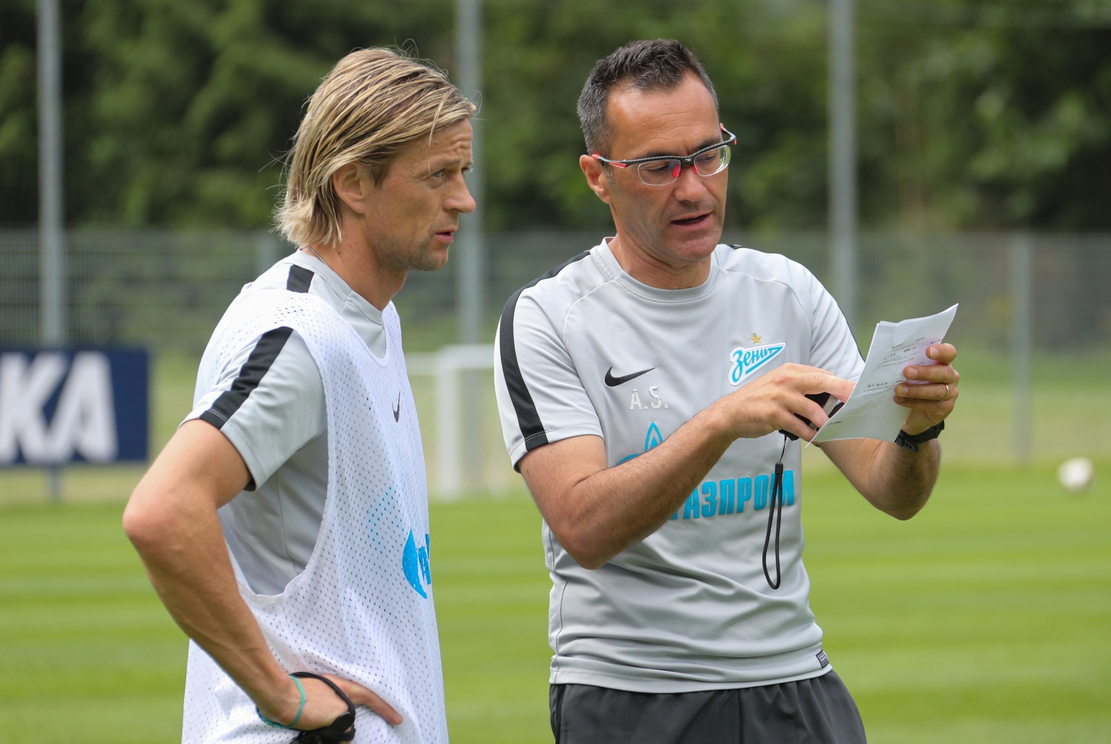 «Газпром»-тренировочные сборы в Австрии: 20 июня, утренняя тренировка