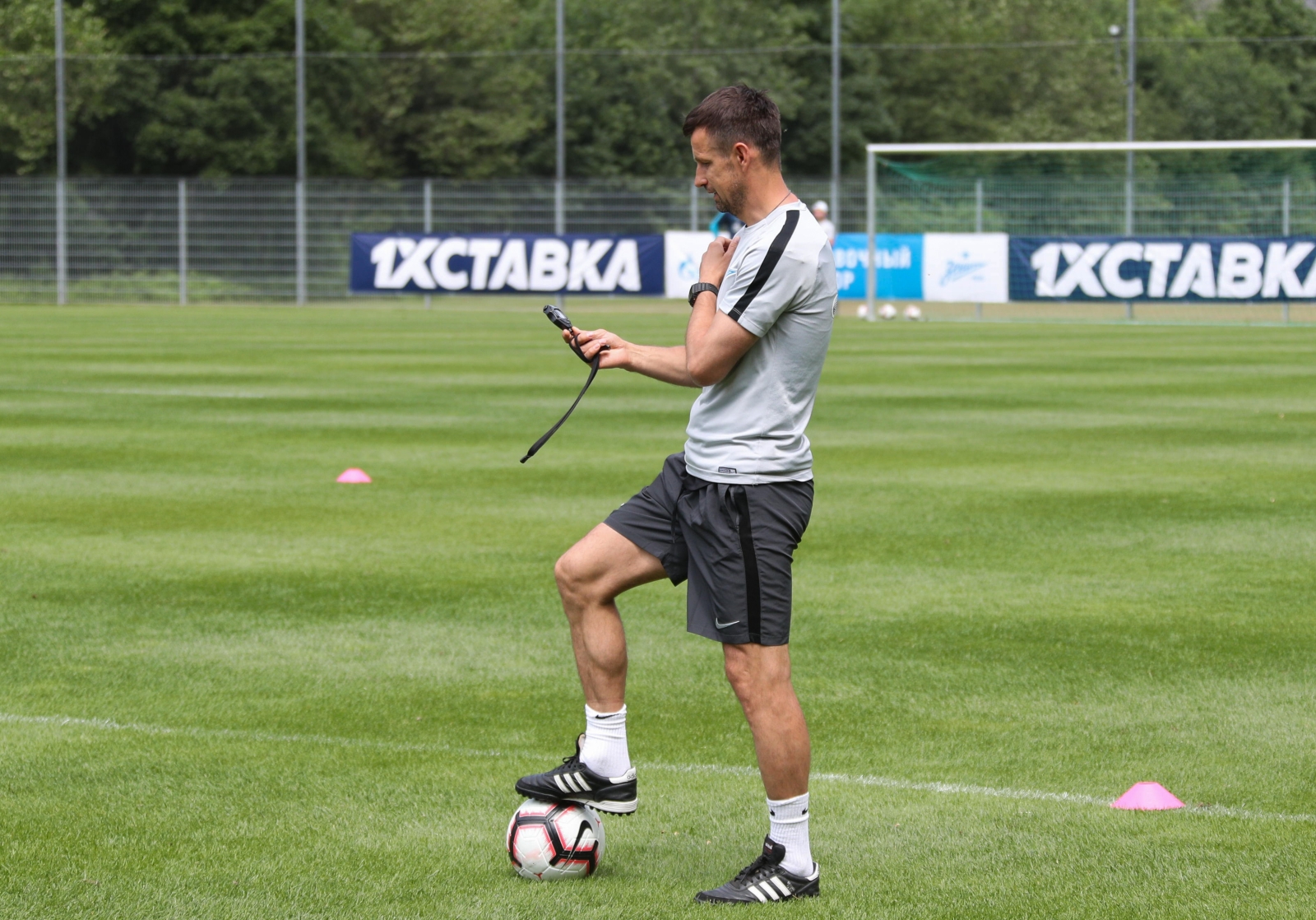 «Газпром»-тренировочные сборы в Австрии: 20 июня, утренняя тренировка