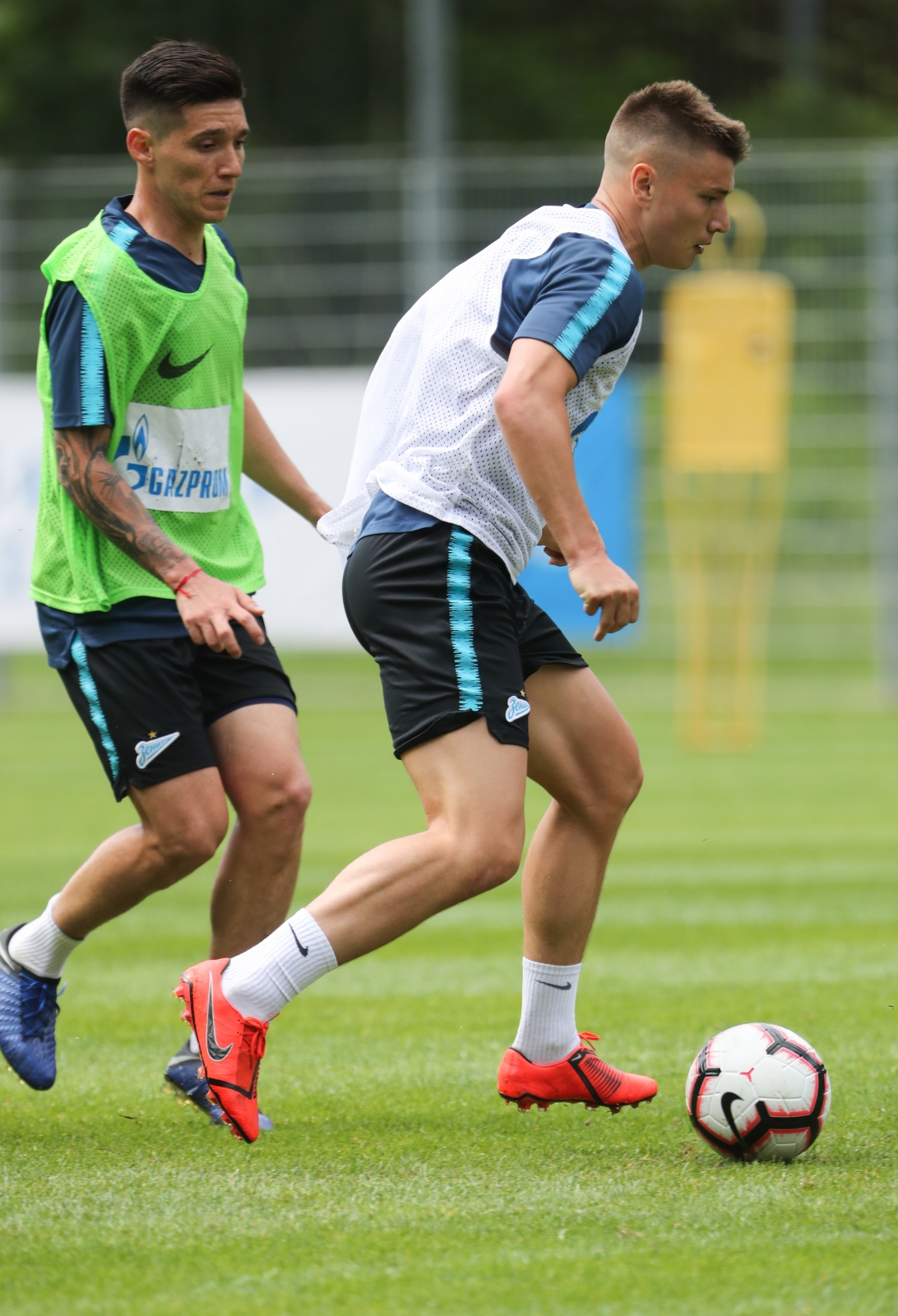 «Газпром»-тренировочные сборы в Австрии: 20 июня, утренняя тренировка