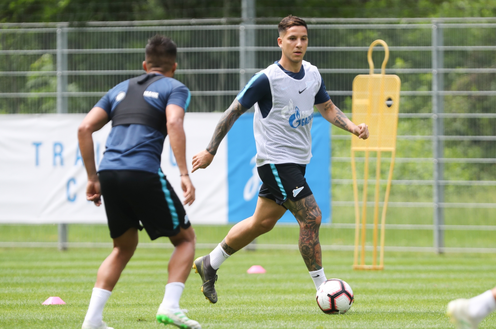 «Газпром»-тренировочные сборы в Австрии: 20 июня, утренняя тренировка