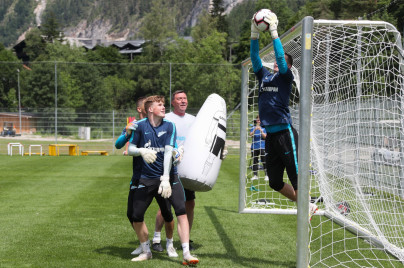 «Газпром»-тренировочные сборы в Австрии: 20 июня, утренняя тренировка