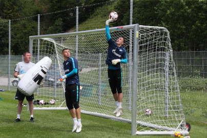 «Газпром»-тренировочные сборы в Австрии: 20 июня, утренняя тренировка