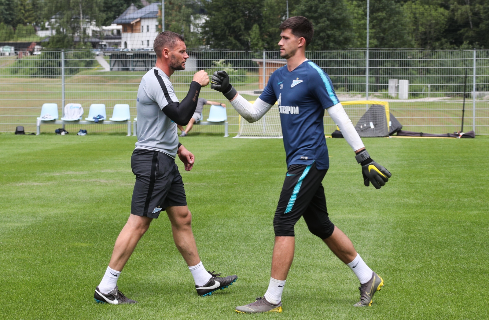 «Газпром»-тренировочные сборы в Австрии: 20 июня, утренняя тренировка