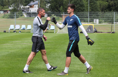 «Газпром»-тренировочные сборы в Австрии: 20 июня, утренняя тренировка