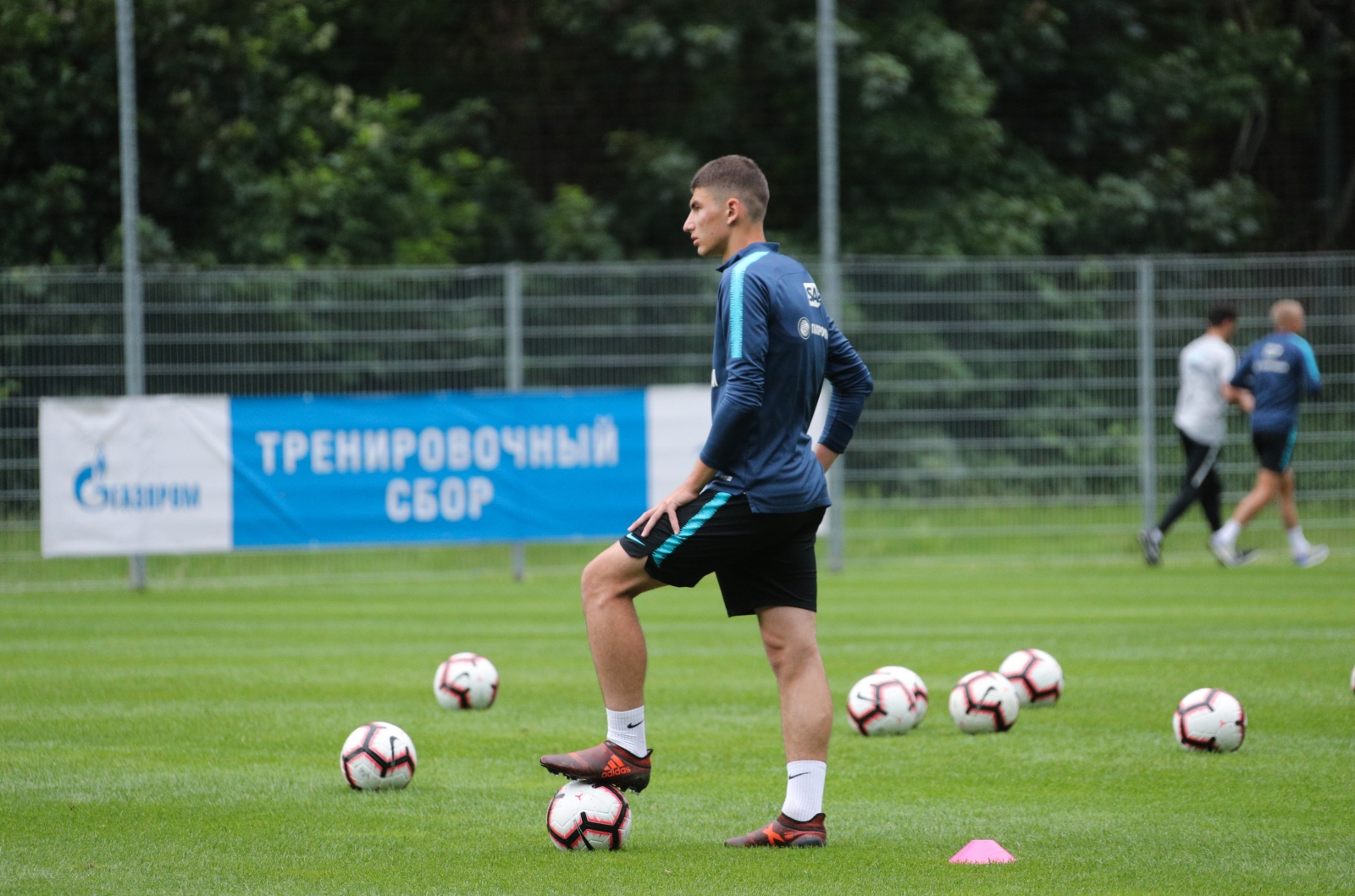 «Газпром»-тренировочные сборы в Австрии: 20 июня, вечерняя тренировка