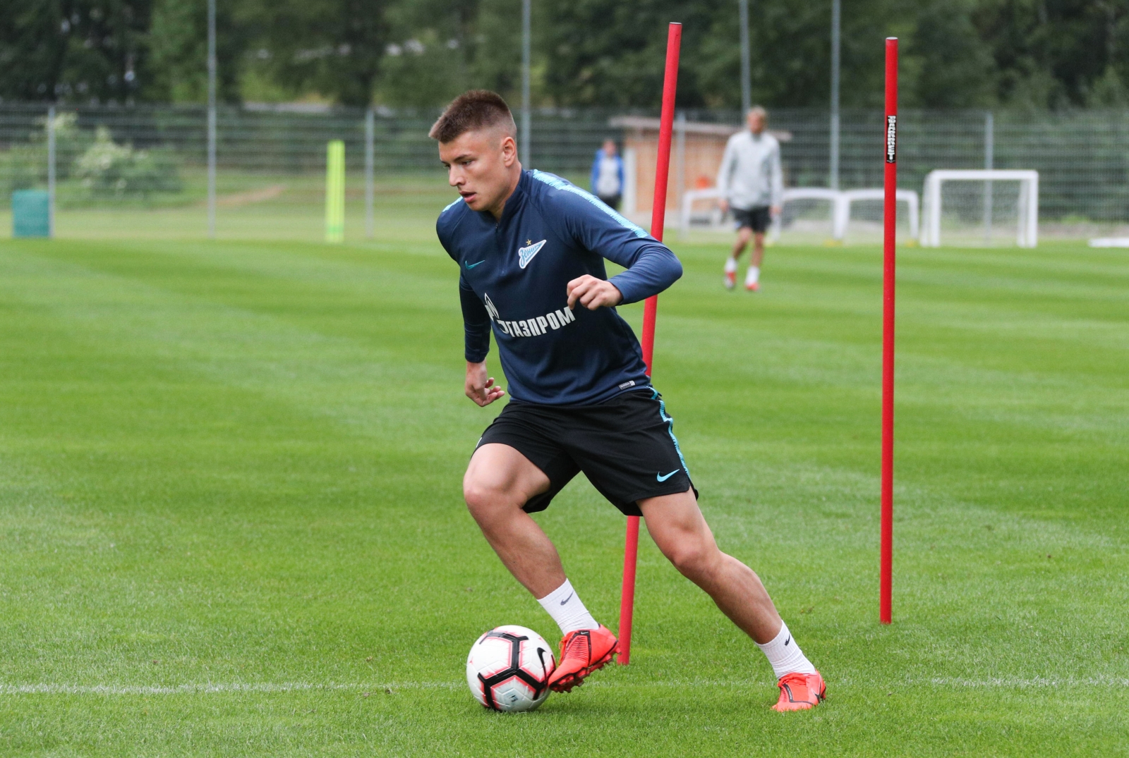 «Газпром»-тренировочные сборы в Австрии: 20 июня, вечерняя тренировка