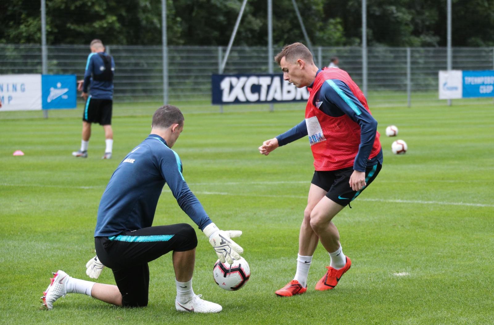 «Газпром»-тренировочные сборы в Австрии: 20 июня, вечерняя тренировка