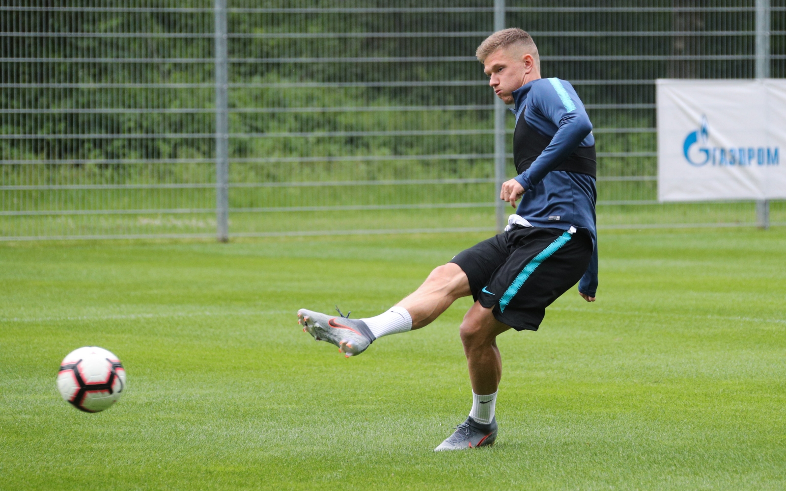 «Газпром»-тренировочные сборы в Австрии: 20 июня, вечерняя тренировка