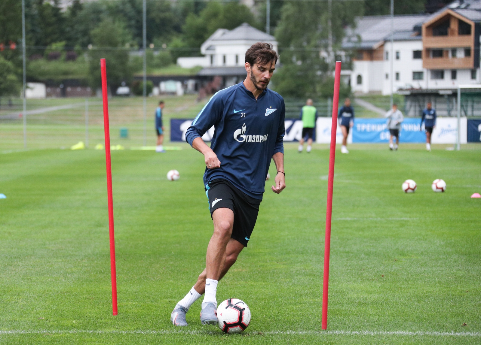 «Газпром»-тренировочные сборы в Австрии: 20 июня, вечерняя тренировка