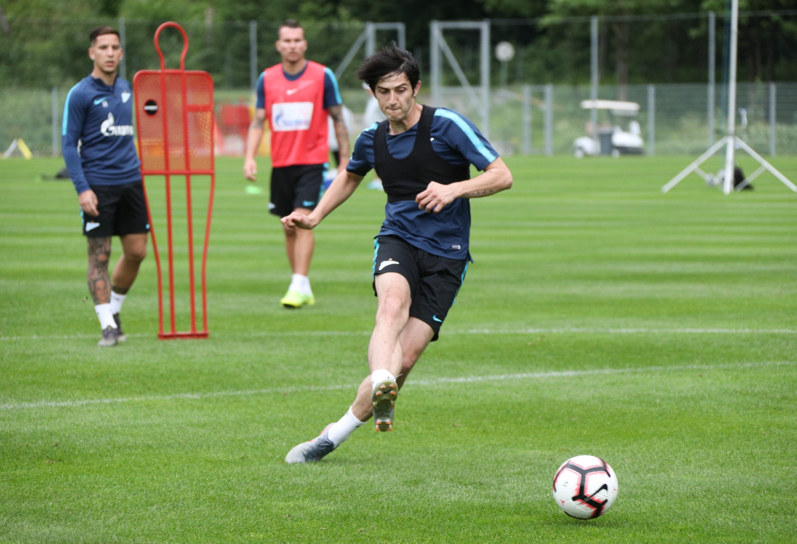 «Газпром»-тренировочные сборы в Австрии: 20 июня, вечерняя тренировка