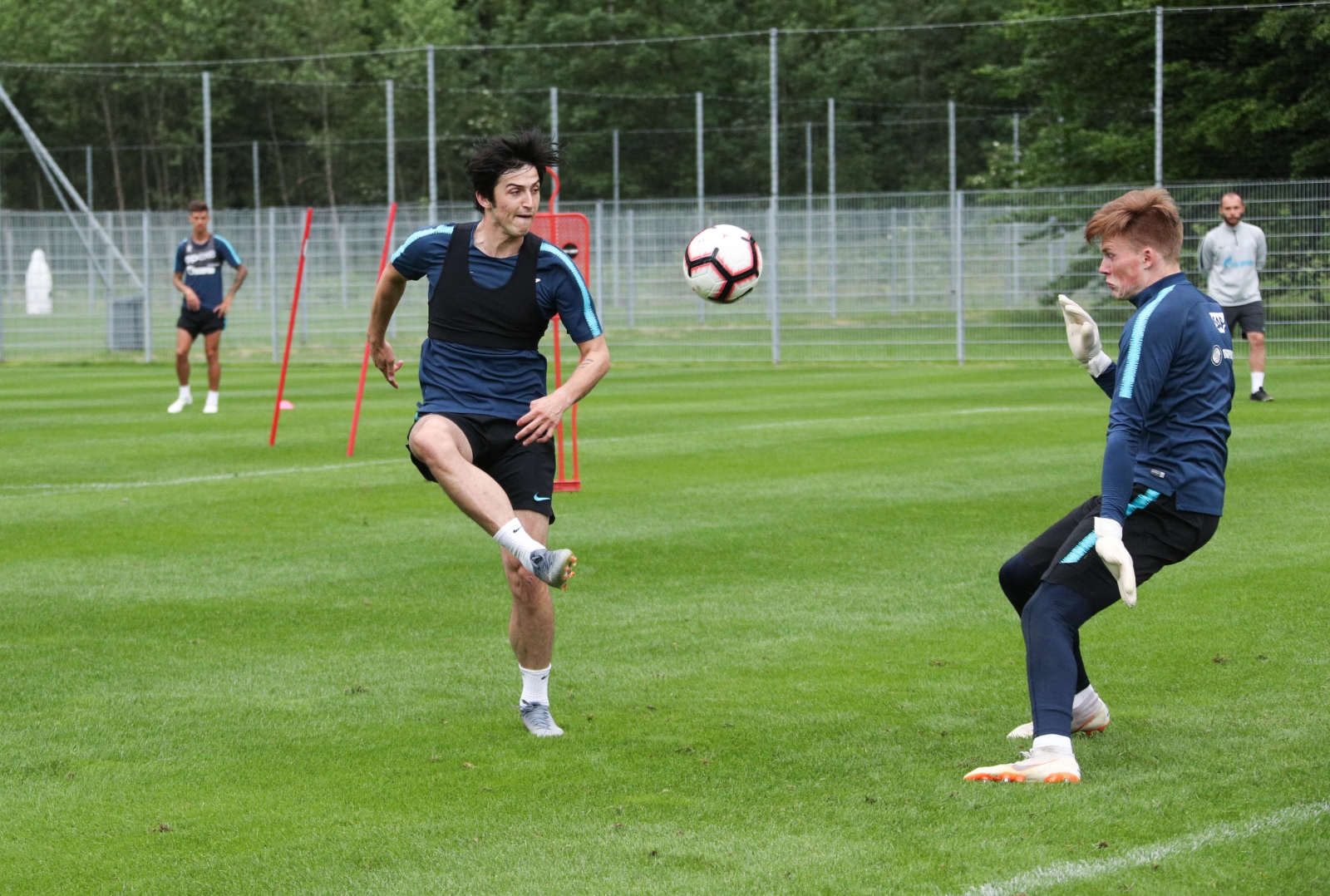 «Газпром»-тренировочные сборы в Австрии: 20 июня, вечерняя тренировка