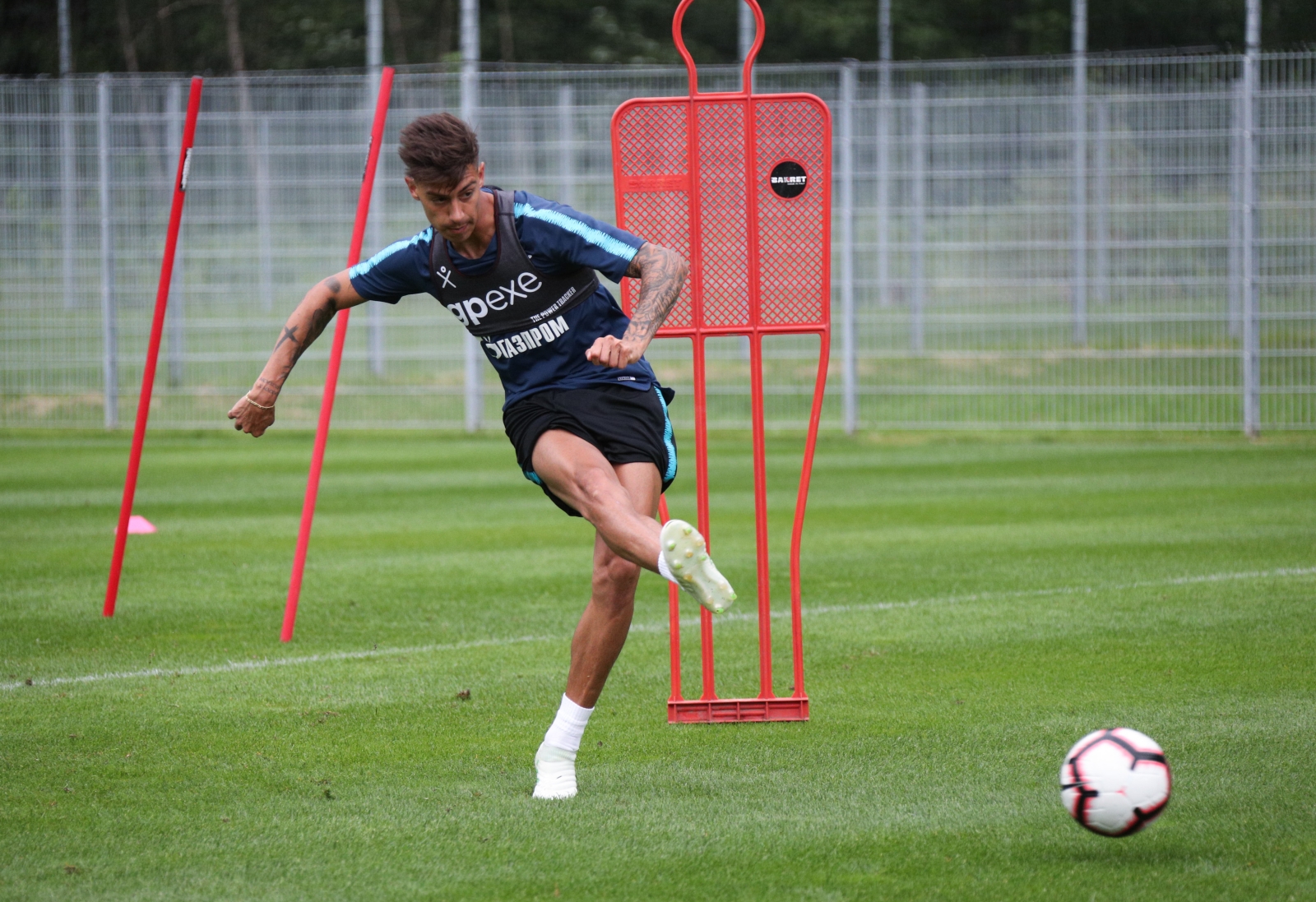 «Газпром»-тренировочные сборы в Австрии: 20 июня, вечерняя тренировка