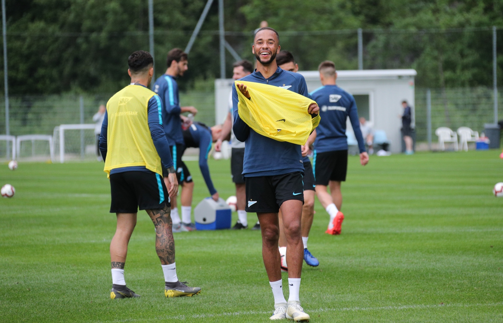 «Газпром»-тренировочные сборы в Австрии: 20 июня, вечерняя тренировка