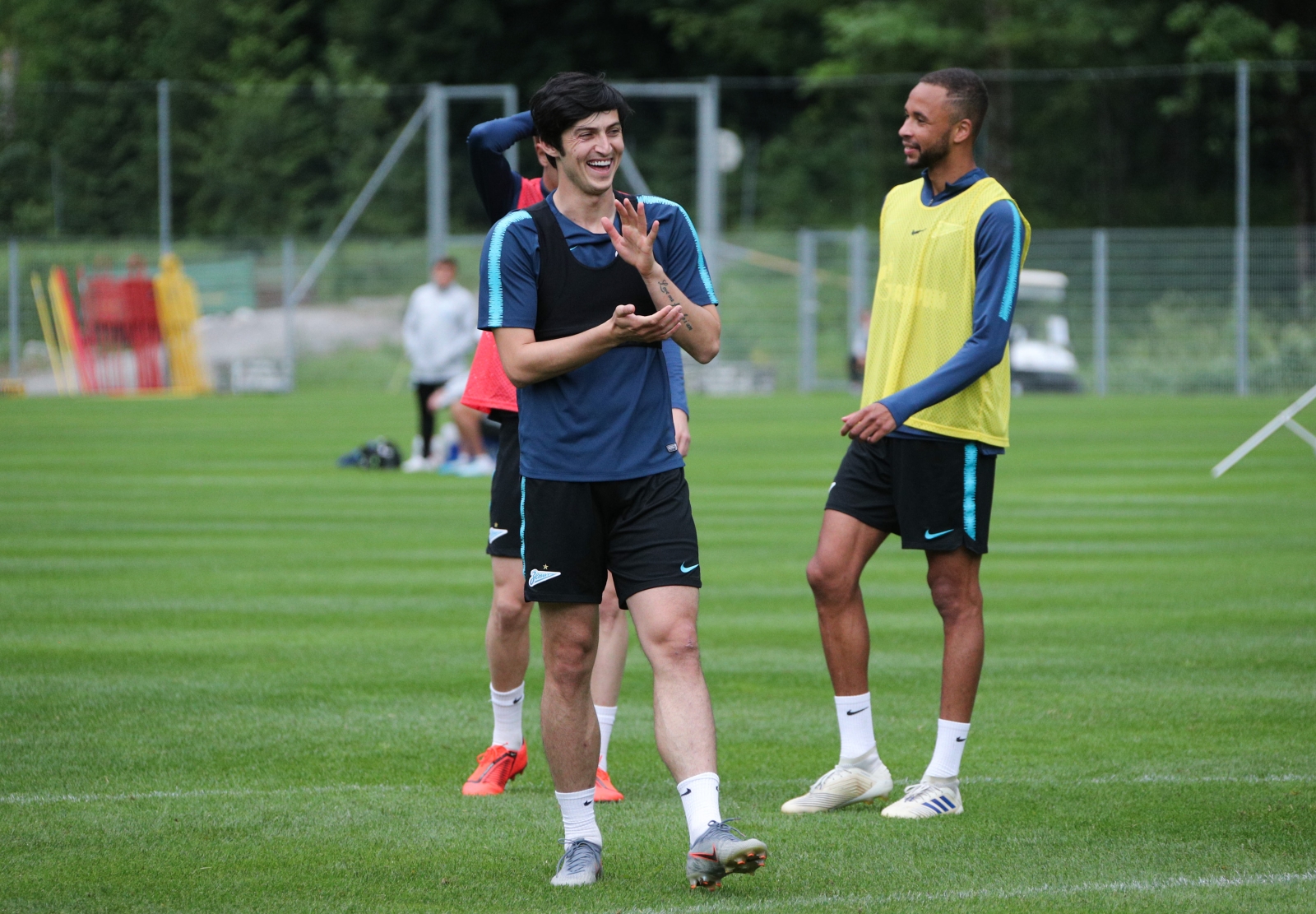 «Газпром»-тренировочные сборы в Австрии: 20 июня, вечерняя тренировка