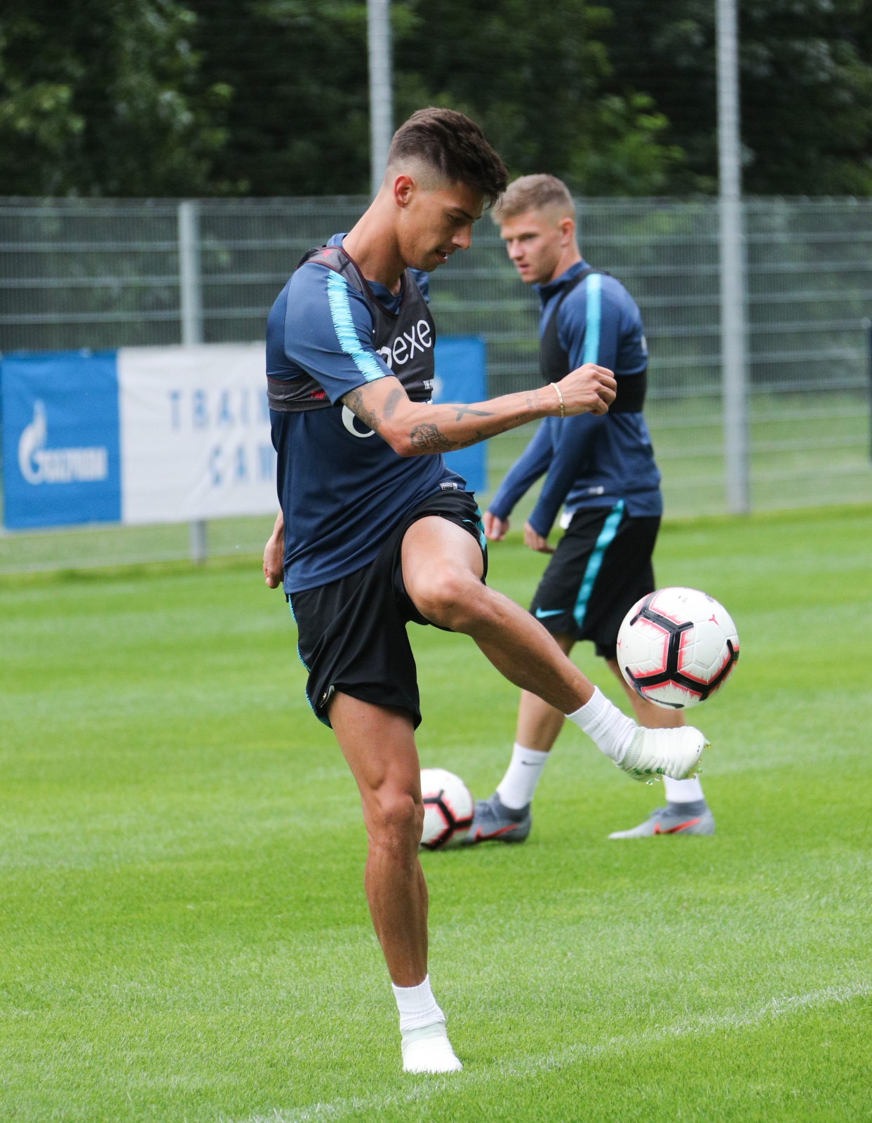 «Газпром»-тренировочные сборы в Австрии: 20 июня, вечерняя тренировка