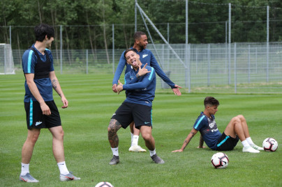 «Газпром»-тренировочные сборы в Австрии: 20 июня, вечерняя тренировка