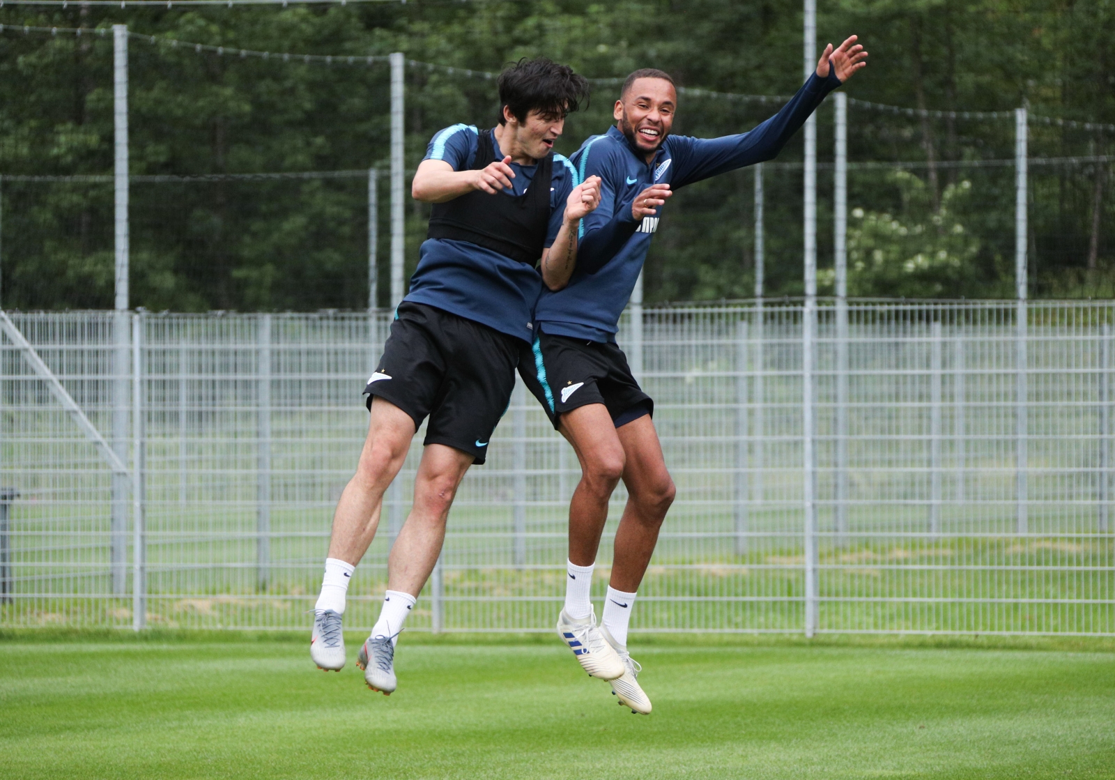 «Газпром»-тренировочные сборы в Австрии: 20 июня, вечерняя тренировка